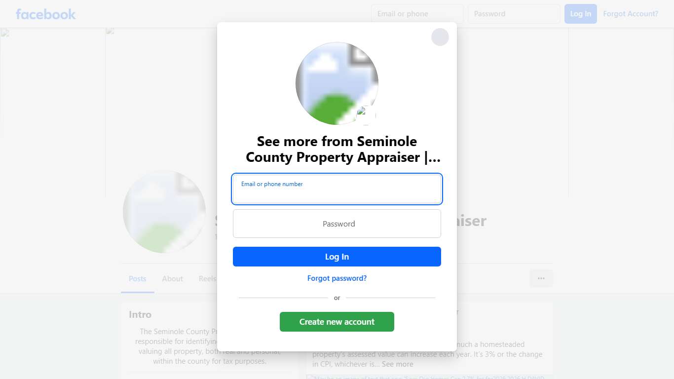 Seminole County Property Appraiser Sanford FL Facebook